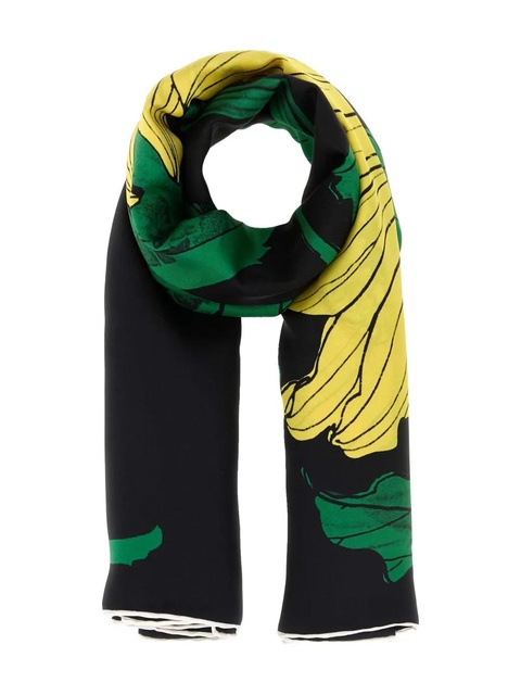 Alexander McQueen sunflower scarf - Black - zdjęcie produktu nr 1