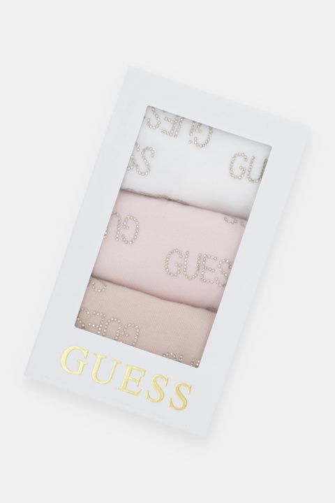 Guess skarpetki 3-pack kolor różowy O5BG04 KBZU0 - zdjęcie produktu nr 2