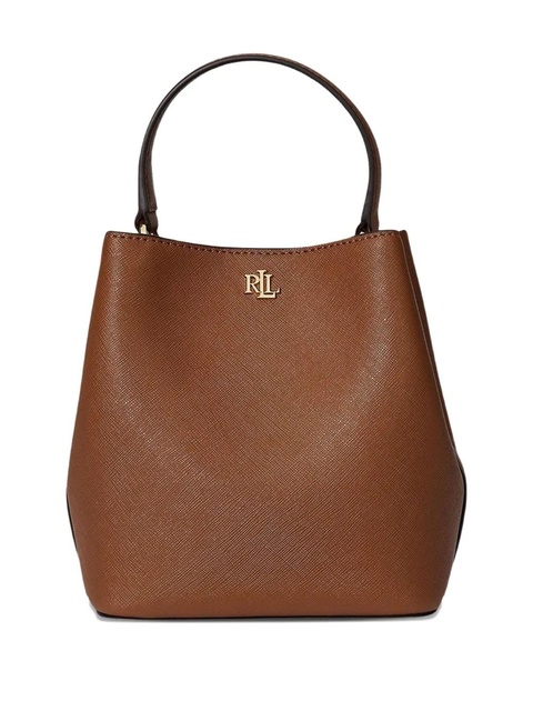 Lauren Ralph Lauren small Reese logo bucket bag - Brown - zdjęcie produktu nr 1