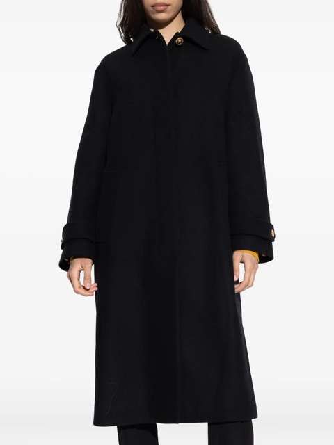 Versace single-breasted coat - Black - zdjęcie produktu nr 2