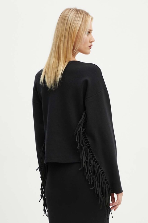 MUNTHE sweter TAGILLU damski kolor czarny lekki 243161524376 - zdjęcie produktu nr 2