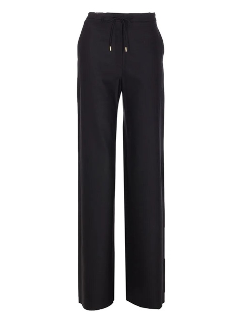 Max Mara drawstring-waist trousers - Black - zdjęcie produktu nr 1