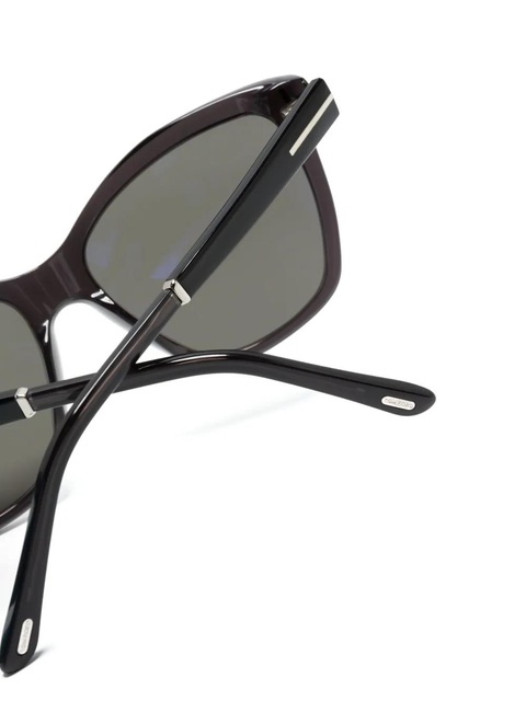 TOM FORD Eyewear Lucia square-frame sunglasses - Black - zdjęcie produktu nr 2