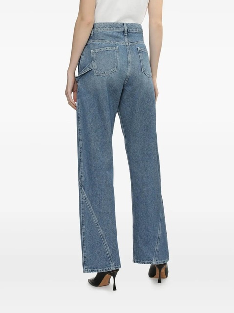 JW Anderson Workwear straight-leg jeans - Blue - zdjęcie produktu nr 2