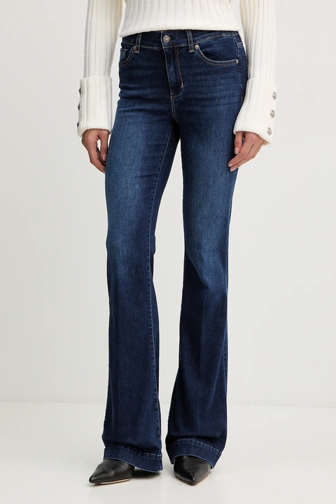 Liu Jo jeansy damskie medium waist UF5061.DS615 - zdjęcie produktu nr 2