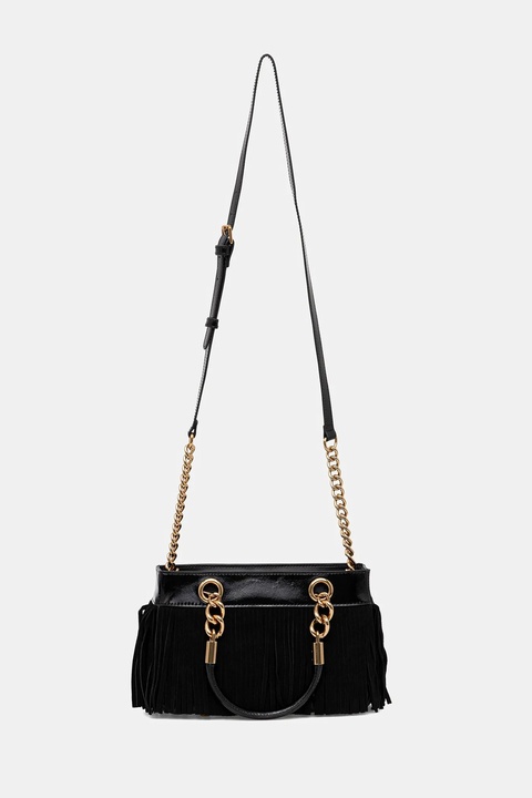 Kurt Geiger London torebka skórzana KENSINGTON kolor czarny 4702700129 - zdjęcie produktu nr 2
