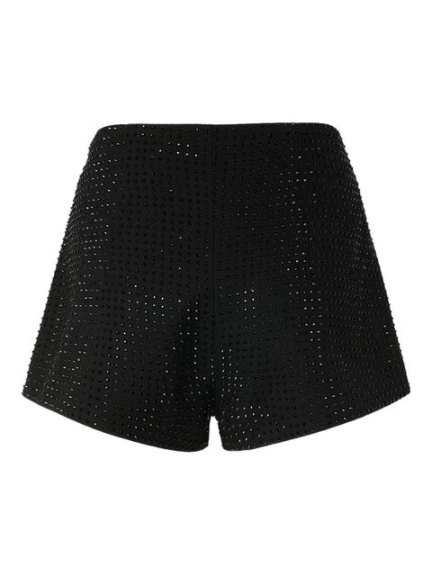 PINKO rhinestoned shorts - Black - zdjęcie produktu nr 1