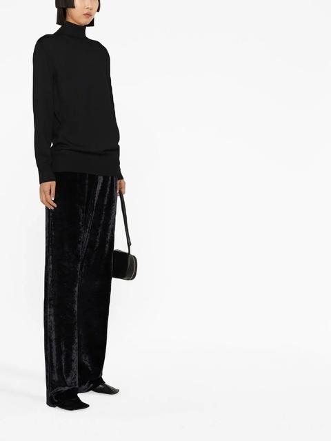 Jil Sander ribbed-knit wool jumper - Black - zdjęcie produktu nr 2