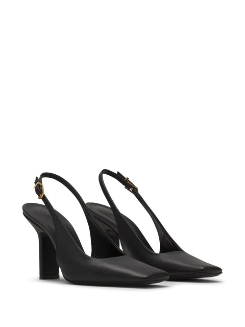 Lanvin leather slingback pumps - Black - zdjęcie produktu nr 2