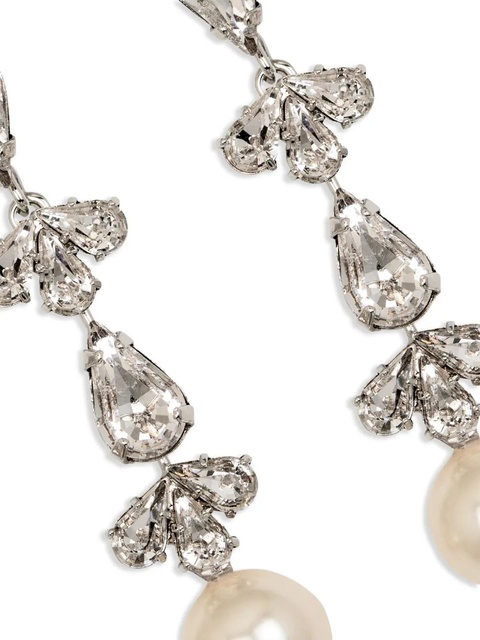 Jennifer Behr Betta crystal earrings - Silver - zdjęcie produktu nr 1