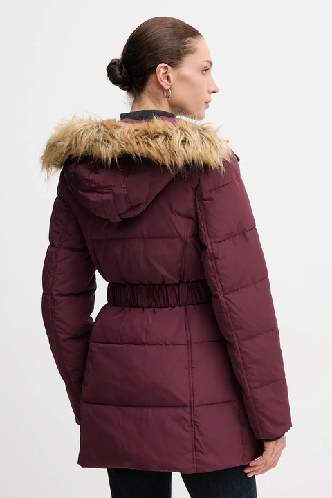 Pepe Jeans kurtka kolor bordowy zimowa PL4024336 - zdjęcie produktu nr 1