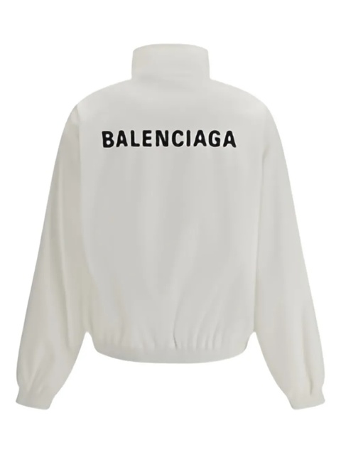 Balenciaga logo-detail zip-up jacket - White - zdjęcie produktu nr 1