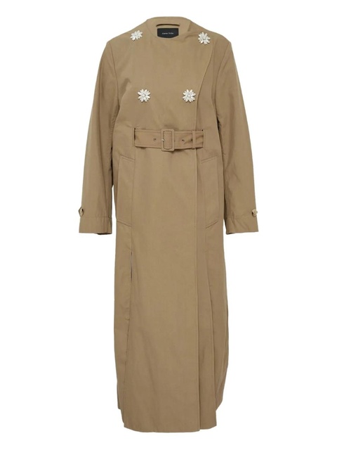 Simone Rocha belted trench - Neutrals - zdjęcie produktu nr 1