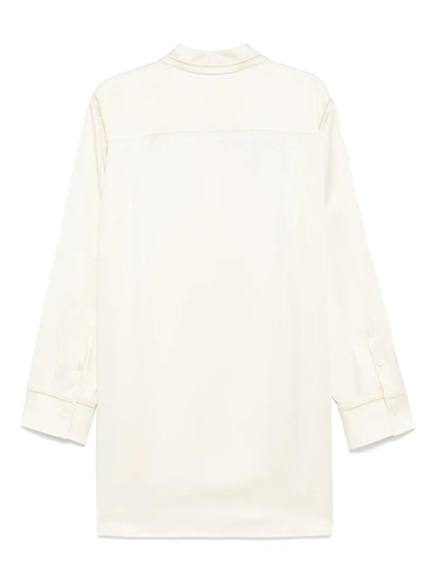 Jil Sander embroidered motif shirt - Neutrals - zdjęcie produktu nr 2