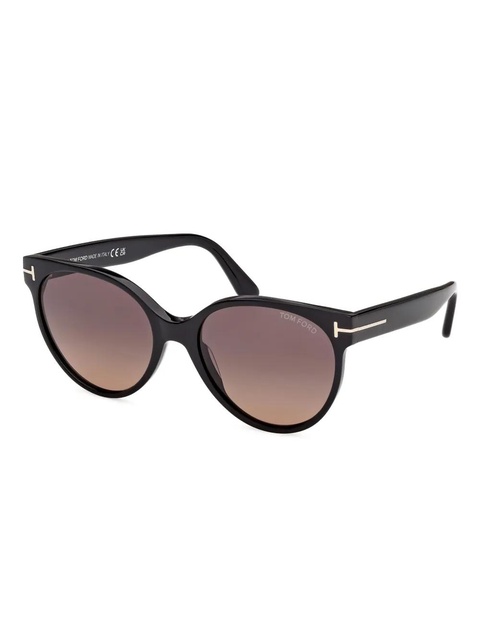 TOM FORD Eyewear round-frame sunglasses - Black - zdjęcie produktu nr 2