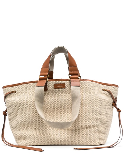 ISABEL MARANT Wardy interwoven-design tote bag - Neutrals - zdjęcie produktu nr 1
