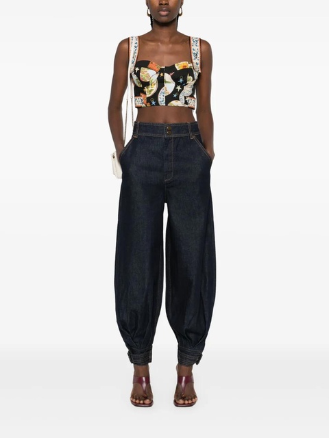ZIMMERMANN Hypnotic balloon-cuffed jeans - Blue - zdjęcie produktu nr 2