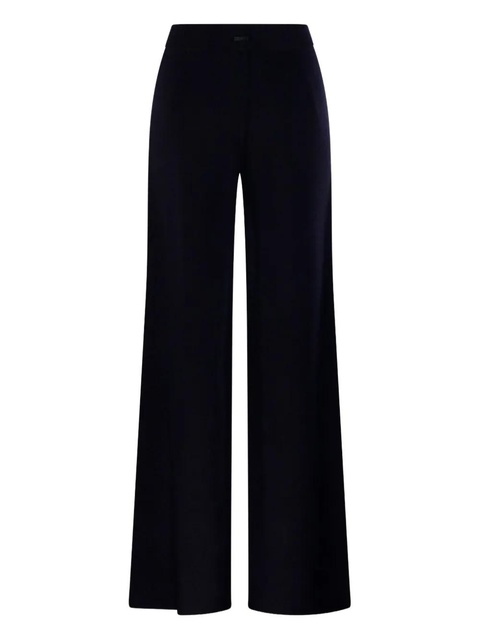 Max Mara flat-front straight trousers - Blue - zdjęcie produktu nr 1
