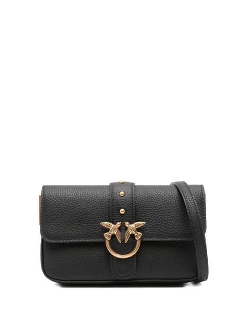 PINKO bird-embellished cross body bag - Black - zdjęcie produktu nr 1