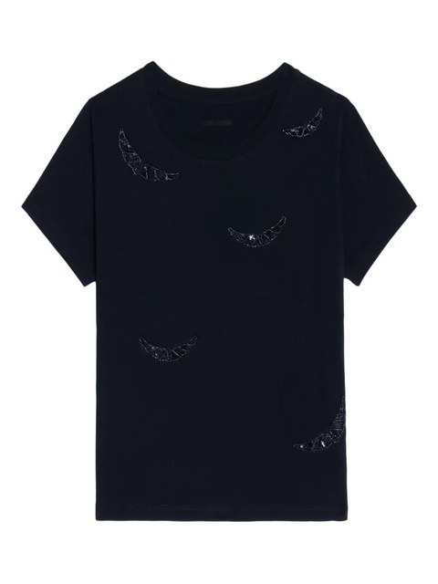 Zadig&Voltaire Alys T-shirt - Blue - zdjęcie produktu nr 1