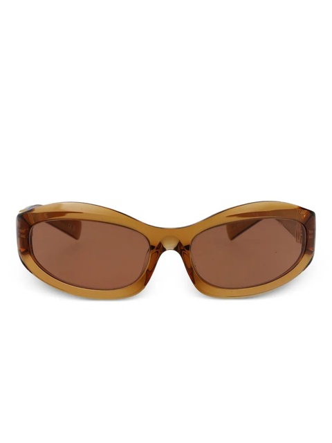 Miu Miu Eyewear cat-eye frame sunglasses - Brown - zdjęcie produktu nr 1