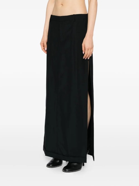 Alexander Wang tailored maxi skirt - Black - zdjęcie produktu nr 2