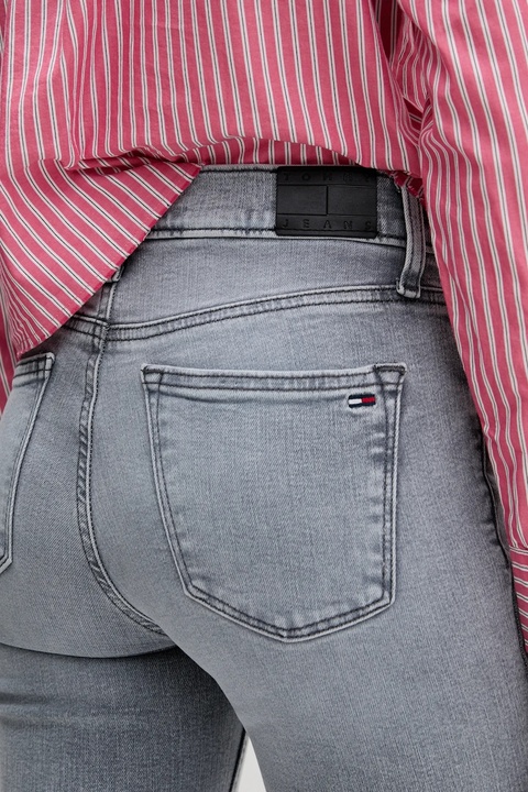 Tommy Jeans jeansy damskie kolor szary DW0DW22148 - zdjęcie produktu nr 1