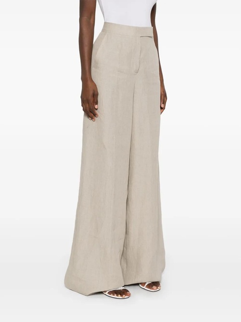 Max Mara Sequoia palazzo trousers - Neutrals - zdjęcie produktu nr 2