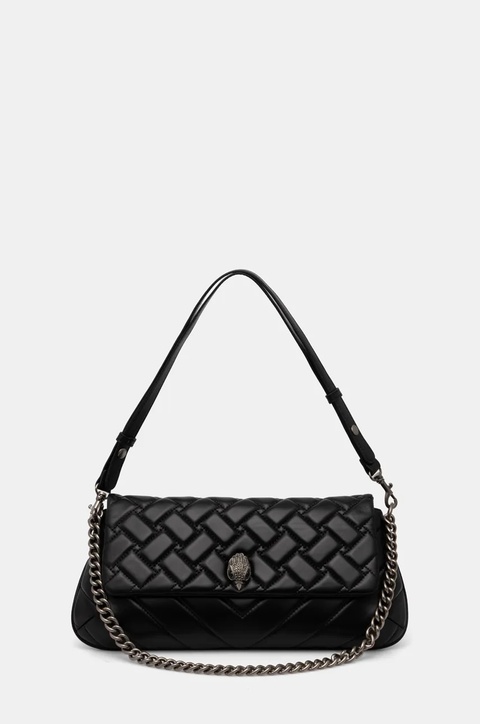 Kurt Geiger London torebka skórzana KENSINGTON kolor czarny 3573900109 - zdjęcie produktu nr 1