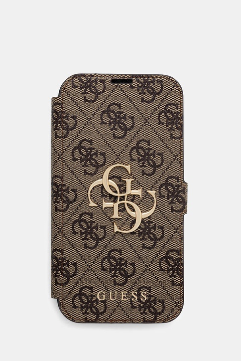 Guess etui na telefon iPhone 15 Pro 6.1" kolor brązowy GUBKP15L4GMGBR - zdjęcie produktu nr 1