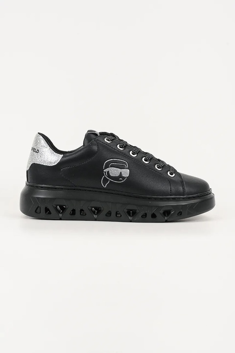 Karl Lagerfeld sneakersy skórzane KAPRI KITE kolor czarny KL64525 - zdjęcie produktu nr 1