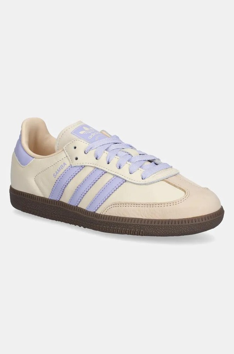 adidas Originals sneakersy Samba OG W damskie kolor beżowy JI2678 - zdjęcie produktu nr 1