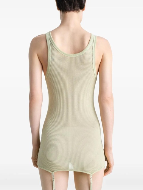 LEMAIRE suspenders tank top - Green - zdjęcie produktu nr 2