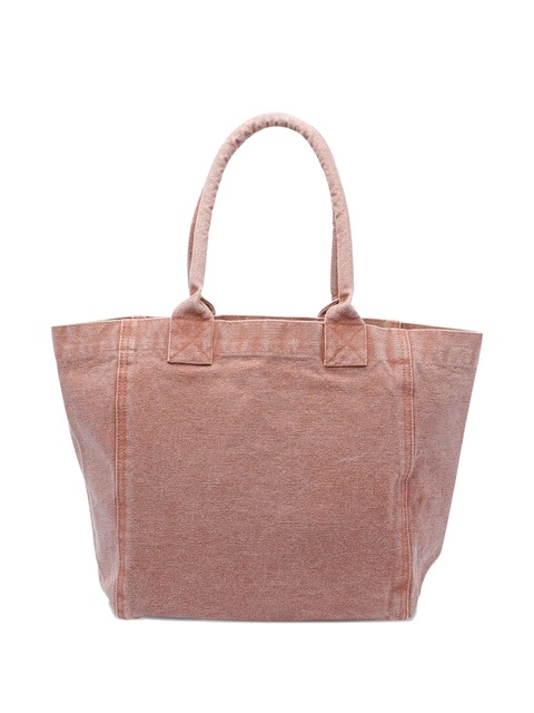 ISABEL MARANT Yenky logo-embroidered tote bag - Pink - zdjęcie produktu nr 1