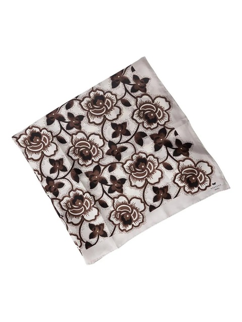 Weekend Max Mara floral-print scarf - Neutrals - zdjęcie produktu nr 2