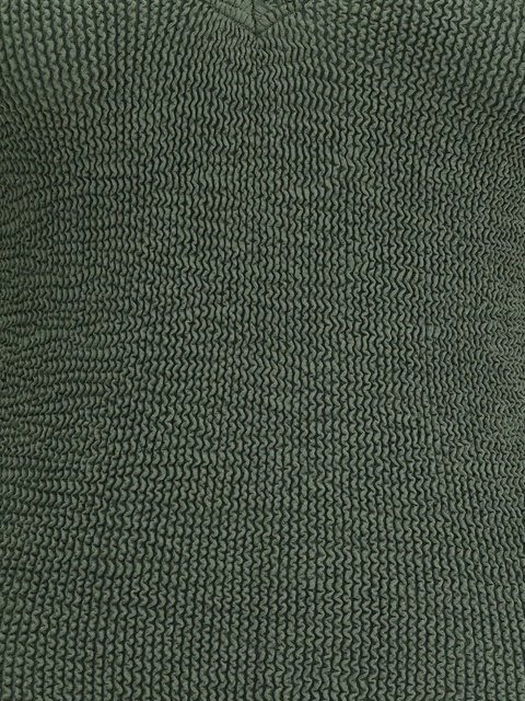 Hunza G Sadie v-neck ribbed swimsuit - Green - zdjęcie produktu nr 2