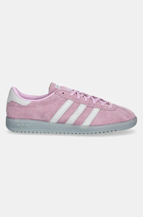 adidas Originals sneakersy zamszowe Bermuda damskie kolor różowy JI2660 - zdjęcie produktu nr 2