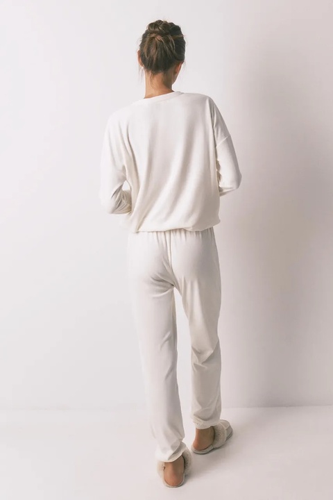 women'secret komplet piżamowy damska kolor beżowy 3792066 - zdjęcie produktu nr 2