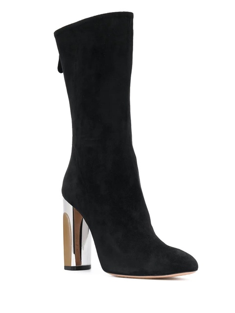 Alexander McQueen sculpted heel fitted boots - Black - zdjęcie produktu nr 1