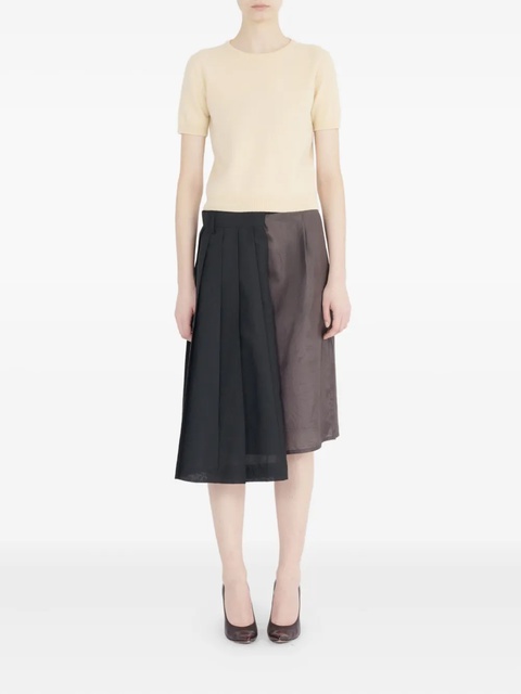 Maison Margiela fine-knit T-shirt - Yellow - zdjęcie produktu nr 1