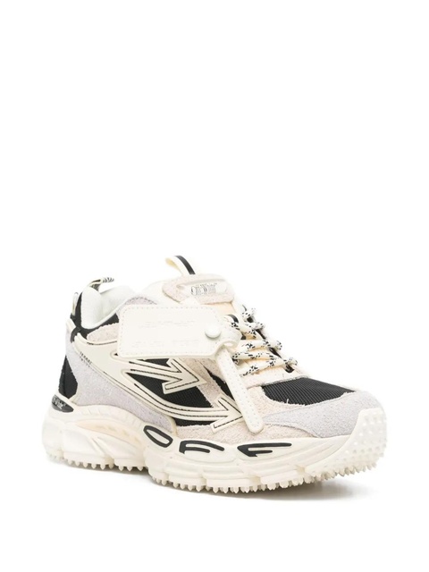 Off-White arrow-appliqué sneakers - Neutrals - zdjęcie produktu nr 1