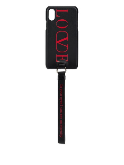 Valentino Garavani Love phone cover - Black - zdjęcie produktu nr 1