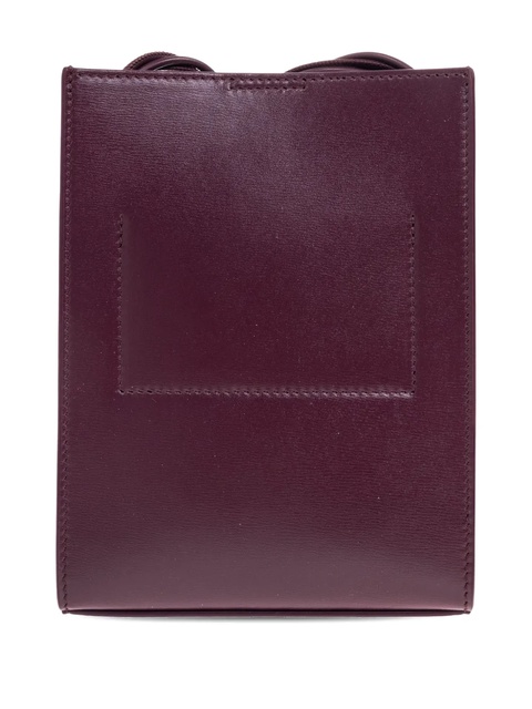 Jil Sander leather cross body bag - Red - zdjęcie produktu nr 2