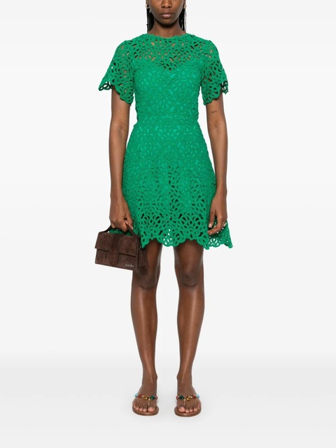 Maje crochet mini dress - Green - zdjęcie produktu nr 2