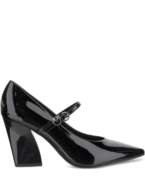 PINKO 80mm pointed-toe buckle pumps - Black - zdjęcie produktu nr 1