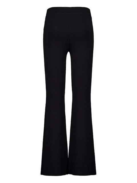 Altuzarra Florie elasticated-waistband flared trousers - Black - zdjęcie produktu nr 1