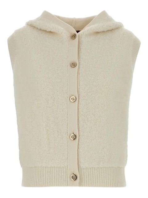 Gucci hooded sleeveless sweater - Neutrals - zdjęcie produktu nr 1