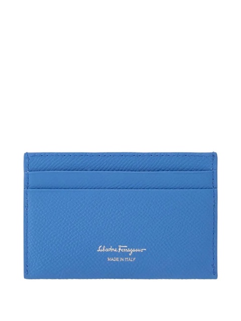 Ferragamo Gancini cardholder - Blue - zdjęcie produktu nr 1