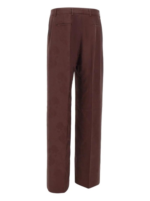 ETRO pleated straight-leg trousers - Brown - zdjęcie produktu nr 2