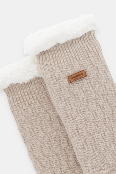 Barbour skarpetki z domieszką wełny kolor brązowy LAC0297 - zdjęcie produktu nr 2